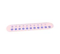 Ciieeo Règle Numérique pour Apprentissage Mathématiques Garçon et Filles, Addition et Soustraction, Réglette de Décomposition Rose, Outil Éducatif pour Maternelle et École Primaire