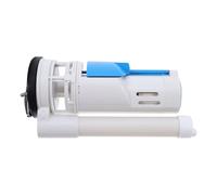 Ciieeo Remplacement de la soupape de chasse d'eau pour toilettes, kit de réparation à double bouton, 1 set, compatible avec Water Ridge, ABS et métal, pour salle de bain