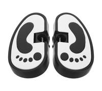 Ciieeo Repose-pieds pour Vélo Pédalier pour Garçon et Filles, Pédale de Tricycle pour Bébé, Plastique Blanc, Soutien pour Cyclisme Extérieur, Stabilité Renforcée, pour Garçon et Filles