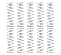 Ciieeo Ressort de Compression en Acier Inoxydable Lot de 10 Pièces Argenté Installation Facile pour Pulvérisateur de Jardin pour Arrosage des Plantes et Nettoyage