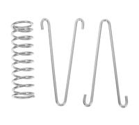 Ciieeo Ressort De Tension pour Laisse De Chien en 304 Acier Inoxydable Amortisseur Antichoc Petite Taille Force De Traction 11.5 Kg Fournitures pour Animaux De Compagnie