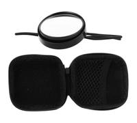 Ciieeo Rétroviseur Convexe de Plongée Noir Rond avec Cordon Élastique Réglable - Miroir Grand Angle Latéral sous-Marin pour Sécurité Plongeurs et Extension du Domaine de Vision