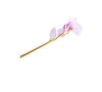 Ciieeo Rose Dorée Artificielle Imitation Rose Dorée Fausse Cadeau Fleur Éternelle