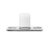 Ciieeo Roue Directrice en Nylon pour Porte Coulissante, Poulie de Guidage au Sol pour Portail en Bois, Accessoire de Porte Coulissante, Guidage Précis pour Usage Extérieur