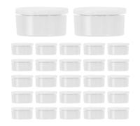 Ciieeo Roulements Rotatifs Lot de 40 Axe Tournant en Plastique Blanc Accessoires Rotation pour Nail Art pour Bijoux et Ongles, pour DIY Créativité