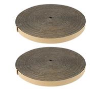 Ciieeo Ruban Adhésif Insonorisant pour Haut-parleurs de Voiture 18 Mm X 10 M, Joint D'étanchéité en Mousse Auto-adhésive, 2 Rouleaux pour Isolation Phonique et Étanchéité Automobile