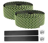 Ciieeo Ruban de Guidon Antidérapant pour Vélo de Route Sangle EVA Amortissante et Résistante à L’Usure Accessoire Cyclisme Confortable et Absorbant la Transpiration Couleur Jaune 1