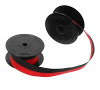 Ciieeo Ruban de Remplacement en Nylon pour Machine à Écrire, Double Encre Noire et Rouge, Installation Simple, Adapté aux Machines Gr24 Gr41 Gr51, Usage Bureautique et Atelier