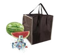 Ciieeo Sac Non Tissé Sac Repas Isolant avec Poignée pour Pique- Marché et Transport Alimentaire Frais
