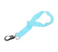 Ciieeo Sangle de Seau Réglable en Nylon Bague Ajustable, Design Détachable en Sangle et Métal, pour Mangeoires de Chevaux en Pâturage Écurie
