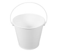 Ciieeo Seau En Métal Blanc Pour Collecte De Graisse 8x10.5x12cm Récupérateur De Graisse Résistant Chaleur Accessoire De Barbecue Entretien Facile Pour Grillades Et Fritures