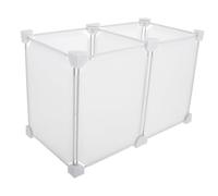 Ciieeo Séparateur D'étagères Congélateur Plastique 2 Compartiments 19x36x24 Cm Polyvalent Pour Frigo Et Congélateur Rangement Organisé Solide
