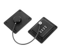 Ciieeo Serrure de Sécurité Garçon et Filles pour Réfrigérateur et Congélateur en Abs Noir Code, Prévention des Ouvertures Accidentelles, Adaptée pour Portes de Garde-manger