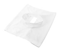 Ciieeo Serviette de Massage Trou pour Visage 40x60 Cm, Housse de Coussin Facial Blanche en Tissu Doux et Sûr, pour Institut de Beauté, Spa et Table de Massage Professionnelle