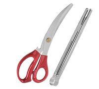 Ciieeo Set de 2 Ciseaux en Acier Inoxydable Multifonction Pince à Aliments pour Barbecue et Repas Quotidien, Design Ouvre-bouteille Pratique