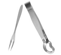 Ciieeo Set De Pince Et Fourchette Escargots Acier Inoxydable Pince Multifonction pour Fruits De Mer Ustensiles De Table Pratiques pour Maison Et Restaurant