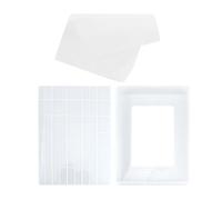 Ciieeo Set D'Outils De Pâtisserie 3 Pièces avec Moule À Nougat Antiadhésif Et Tapis pour Fabrication De Bonbons Et Chocolat 9.45 X 7.09 Pouces