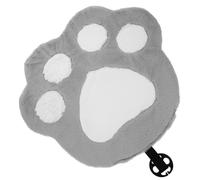 Ciieeo Siège Auto en Peluche Forme Patte de Chat Mignon Confortable pour Voiture en Hiver Protection le Froid