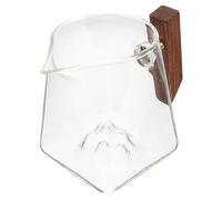 Ciieeo Snow Mountain Justice Cup tasse en forme de boire thé gobelet en bois Verre à haute teneur en borosilicate