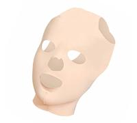 Ciieeo Sommeil Liftant Visage sans Trace, Crochet D’oreille Élastique, Couverture Intégrale pour Affiner Double Menton, Atténuer Rides, Tissu et Doux, 1 Pièce, Usage Nuit et Soins