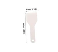 Ciieeo Spatule de Décongélation Plastique Blanche Raclette Dégivrer Congélateur et Frigo Grattoir à Glace Portable et Pratique Protection Main et Stockage Suspendu Outil Manuel pour
