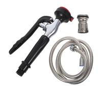 Ciieeo Station de Lavage des Yeux Portable avec Urgence Unité de Rinçage à Robinet Double Fonction Activation Instantanée pour Usines et