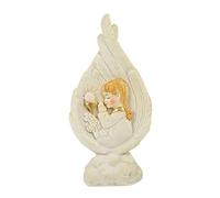 Ciieeo Statue en Résine Décorative du Catholicisme pour La Fête des Mères Décoration De La Maison Mains en Prière Décorations De Baptême