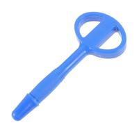 Ciieeo Stylo de Sécurité en Caoutchouc Bleu Prise Confortable et Bords Arrondis, Stylo pour Écrire en Prison, Design Créatif et Pratique pour Occasions Spéciales Couleur Aléatoire