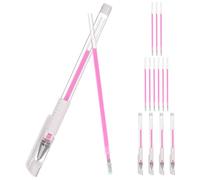 Ciieeo Stylo Marqueur Tatouage Sourcils Pointe Fine 15 Pièces 5 Stylos 10 Recharges Outil de Cartographie pour Esthétique Visage