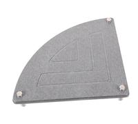 Ciieeo Support Angle pour Évier Alimentaire Égouttoir De Cuisine Ventilé Multifonction Porte-éponge Et Rangement pour Comptoir Gris Foncé