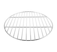 Ciieeo Support Circulaire en Acier Inoxydable Poli Argenté pour Bassins et Canalisations, Grille Ouverte Résistante la Corrosion, Circulation Efficace de l'eau pour Jardins et Cascades