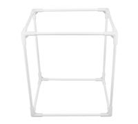 Ciieeo Support de Cadre Intérieur en Plastique Blanc pour Boîte Isotherme 20l, Empêche L'effondrement et Facilite le Rangement Compact, pour Livraison et Repas Nomades