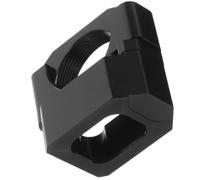 Ciieeo Support de Moto pour Indicateur de Vitesse, Noir Alliage D'aluminium | Visibilité Améliorée, pour Tableau de Bord, Installation Facile, Protection Renforcée, Affichage des Rapports