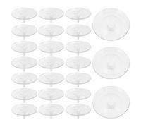 Ciieeo Support de Plante Flottant en Plastique Transparent 40pcs, Porte-Composition Réutilisable et Gain de Place pour Arrangements Floraux et Décorations D'appartements