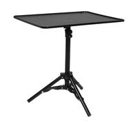 Ciieeo Support de Projecteur sur Pied 55 CM Plateau d'Ordinateur Portable, Trépied Réglable Compact pour Bureau ou Espace de Travail, Étagère Stable Adaptée aux Présentations et