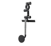 Ciieeo Support de Téléphone pour Navigation en Plastique Noir Design Magnétique Pratique et Fixation Sécurisée pour Rétroviseur de Voiture