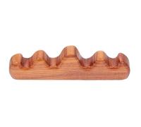 Ciieeo Support Élégant et Artistique pour Pinceaux de Calligraphie en Bois de Santal Forme Montagne Rangement pour Stylos à Encre et Pinceaux, pour Bureau ou Présent