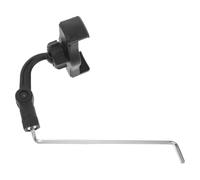 Ciieeo Support Lyre pour Téléphone Saxophone Alto et Ténor en Acier Inoxydable Clip Réglable pour Tablette et Partitions Utilisation en Studio et Concert Noir