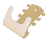 Ciieeo Support Mural en Métal Doré pour Guitare et Ukulélé Crochet Mural sans Perçage Protection Cintre Compact pour Instruments pour Fixation Murale Stable et Sécurisée