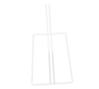 Ciieeo Support Mural Grillagé Grand Format 21x10x10 Cm, Support de Déflecteur Mobile Multifonction, Pince de Panneau de Séparation pour Bureau, Installation Facile, Usage Professionnel