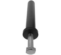 Ciieeo Support Mural pour Barre d'Haltères 48Mm en Acier Carbone Rangement Vertical pour Disques de Poids Ceintures et Cordes à Sauter Accessoire Compact et Robuste pour Salle de Sport