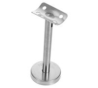 Ciieeo Support Mural Réglable pour Main Courante en Acier Inoxydable 304, Support Droit de 120 Mm, Fixation Murale Robuste pour Rampe D’escalier, Usage Intérieur et Extérieur,