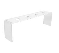 Ciieeo Support pour Bouchons de Bouteille de Vin Transparent Emplacements Présentoir Organisateur Stable et Élégant pour Comptoir Support Polyvalent Acrylique Clair