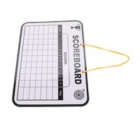 Ciieeo Tableau de Score Golf Double Face Effaçable Portable Accessoire Golfeur Léger pour Entraînement et Compétition