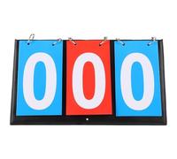 Ciieeo Tableau de Score Multifonction Portable 3 Chiffres Marqueur à Bascule pour Tennis de Table Basketball et Jeux de Balle Dimensions Compactes Couleur 2 Bleu 1 Rouge Utilisation