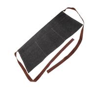 Ciieeo Tablier Serveuse Denim Court avec Tablier de Cuisine et Ajustable pour Restaurant Café Travail et Service