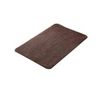 Ciieeo Tapis Antidérapant Salle de Bain Super Absorbant Tapis Dentrée Intérieur Coton Doux Paillasson Lavable avec Base Caoutchouc pour Sol