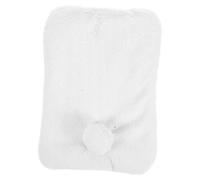 Ciieeo Tapis de Couchage pour Petits Animaux, Couverture Chauffante en Coton Blanc, Taille Moyenne, Coussin Antidérapant et Lavable pour Lapins, Cochons D’Inde et Hamsters, Nid Chaud