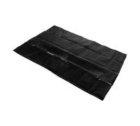 Ciieeo Tapis de Protection pour Pelouse en Hdpe Noir Antidérapant Surface Lisse, pour Aire de Jeux Extérieure et Jardin