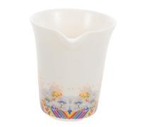 Ciieeo Tasse à Thé Porcelaine Blanche pour Cérémonie Kung Fu Chinoise Distributeur de Thé Élégant Tasse à Crémier pour Distribution Précise et Uniforme Accessoire de Dégustation pour